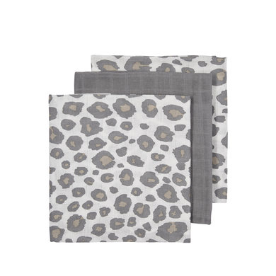 Levně Meyco GĂˇzovĂ© pleny 3-Pack Panther Neutral/Grey 70 x 70 cm