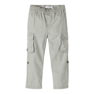 name it Pantalon cargo Nmmbarry Forest Fog