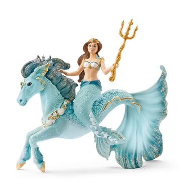 schleich® Figurine sirène Eyela sur cheval de mer 70594