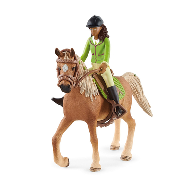 schleich® Figurine Sarah & Mystery Horse Club 42542