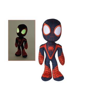 Simba Peluche Disney Marvel Miles Morales, GID 25 cm