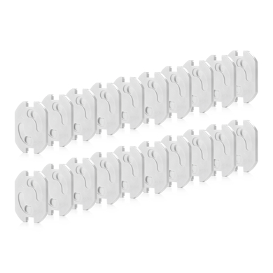 reer Cache-prise adhésive blanc 20 pcs