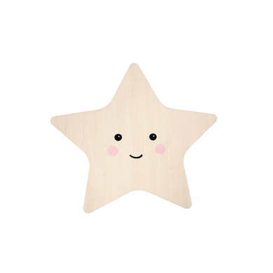 reer Veilleuse lumilu Silhouette Light star bois