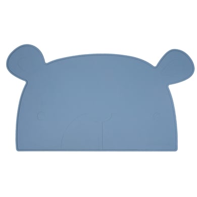 Image of the cotton cloud Tovaglietta Lili l'orso, Indigo Blu059