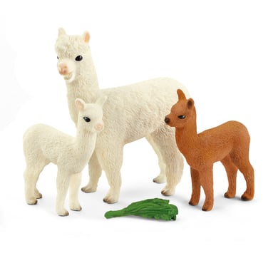 schleich familia de alpacas 42544