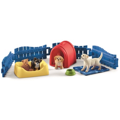 schleich habitacion para cachorros 42480