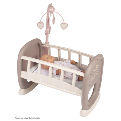 Image of Smoby Baby Nurse Culla per bambole con cellulare