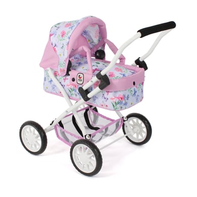BAYER CHIC 2000 Passeggino per bambole Mini SMARTY, Flowers