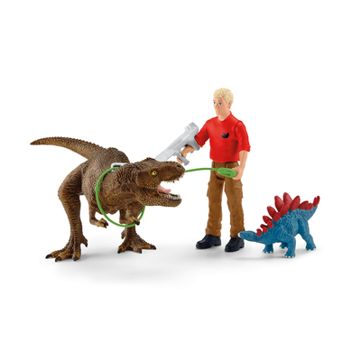 schleich® Figurine attaque tyrannosaure rex 41465