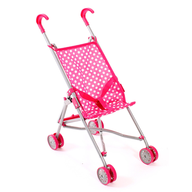 BAYER CHIC 2000 Poussette canne pour poupée mini rose