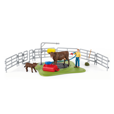Schleich Farm World Cow Wash station 42529