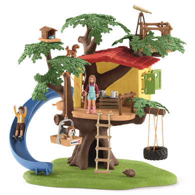 schleich® Figurine cabane aventure dans les arbres 42408