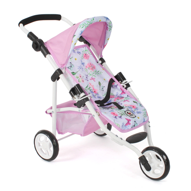 Image of BAYER CHIC 2000 Passeggino per bambole LOLA, Flowers