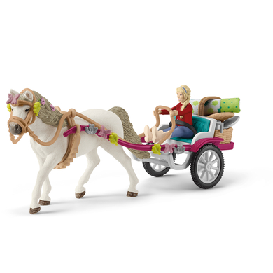 schleich® Figurine calèche pour spectacle équestre 42467