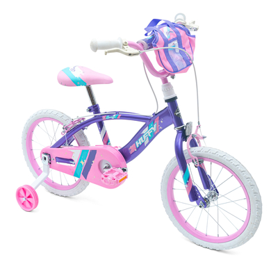 Huffy Kinderfahrrad Glimmer 16 Zoll, Lila 71839W