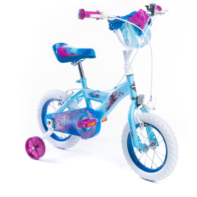Huffy Vélo enfant Disney La reine des neiges 12 pouces EZ-Build, rose