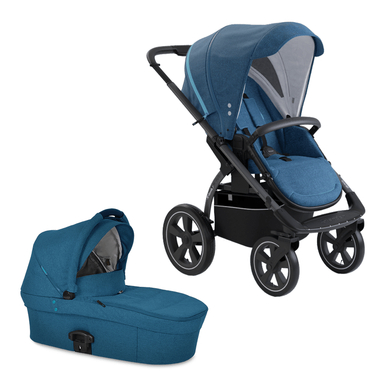 X-lander Poussette duo combinée 2en1 X-Move Petrol Blue