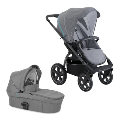 X-lander Poussette duo combinée 2en1 X-Move Azure Grey