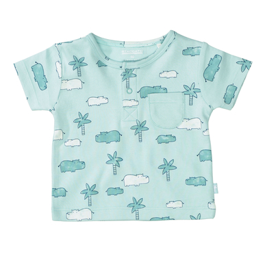 Staccato T-shirt pastell mint mönstrad