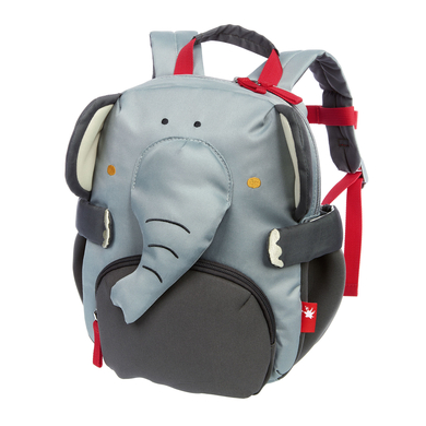 Image of sigikid® Zaino asilo con zampette - Elefante, grigio