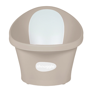 shnuggle® Baignoire bébé PP taupe/gris clair