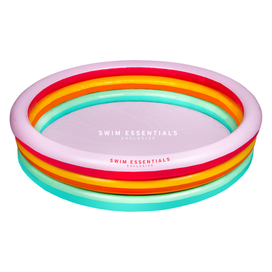 Swim Essentials Piscine enfant gonflable arc-en-ciel Ø 150 cm