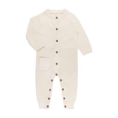 kindsgard Combinaison enfant strikka mailles épaisses beige