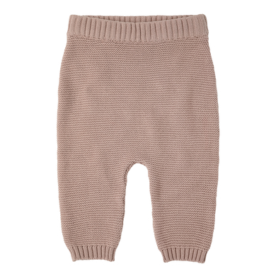 Image of kindsgard Pantaloni in maglia strikka, rosa059