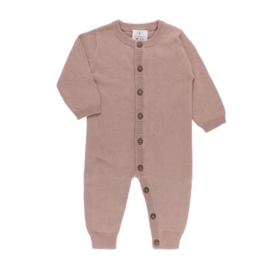 kindsgard Combinaison enfant strikka mailles fines rose