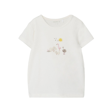 name it T-shirt Nbfjutta White Alyssum