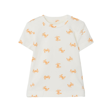 name it T-shirt Nbmjoe White Alyssum Crab