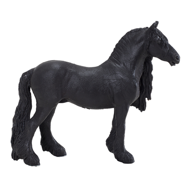 Mojo Figurine cheval hongre frison noir Horses
