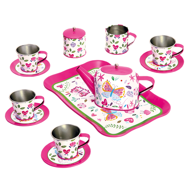 Image of Bino Set da tè per bambini, rosa059