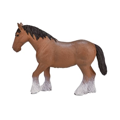Mojo Figurine cheval Clydesdale brun Horses