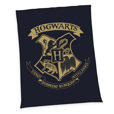HERDING Plaid enfant duvet Wellsoft Harry Potter Hogwarts 150x200 cm