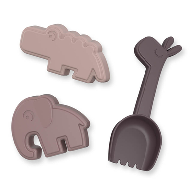 Done by Deer ™ Sand leksaksset 3-stycken. Hjort friends Rosa