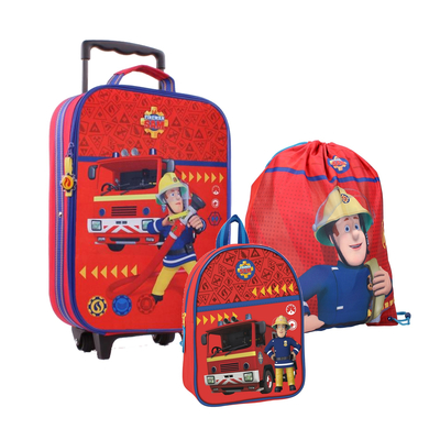 Vadobag Trolley Koffer set Feuerwehrmann Sam Ready Steady Rescue  - Onlineshop Babymarkt