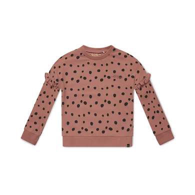 Koko Noko Sweatshirt Nova dusty rosa prickig