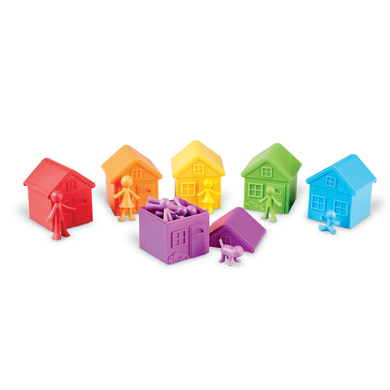Learning Resources® Jeu tri de formes All About Me Sorting Neighbourhood