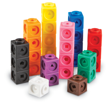 Learning Resources® Jeu de cubes numérotés Mathlink®, 1-100