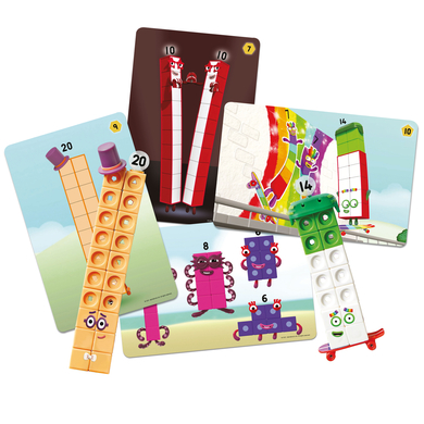 Image of Learning Resources ® Mathlink® Cubi Numero blocks 11-20 Activity Set di cubi059