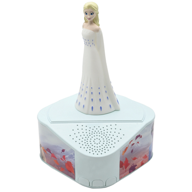 LEXIBOOK Diseny Haut-parleur La Reine des Glaces, figure lumineuse, Bluetooth 5,0, port USB / USB ty