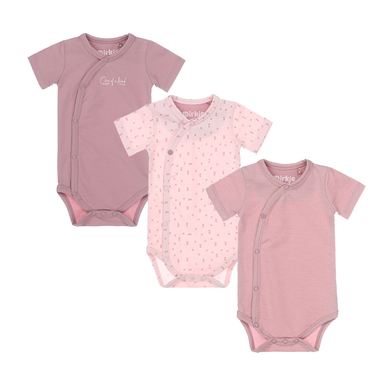 Dirkje Bodys pack de 3 mauve light pink