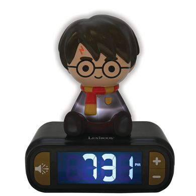 LEXIBOOK Réveil avec veilleuse 3D Harry Potter et super sonneries