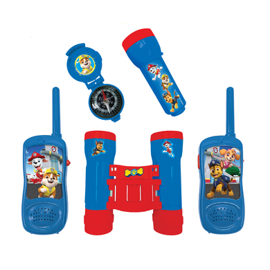 LEXIBOOK Kit aventurier enfant Pat Patrouille sauvetage talkie-walkie