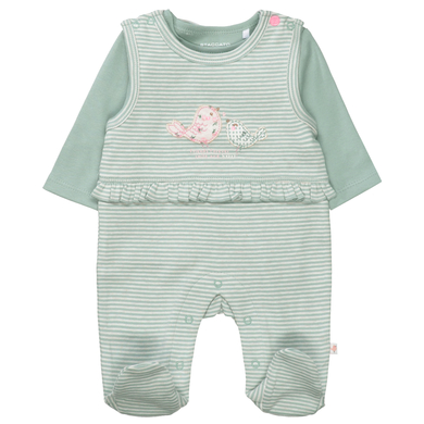 Image of STACCATO Tutina e maglia - pale mint a righe059