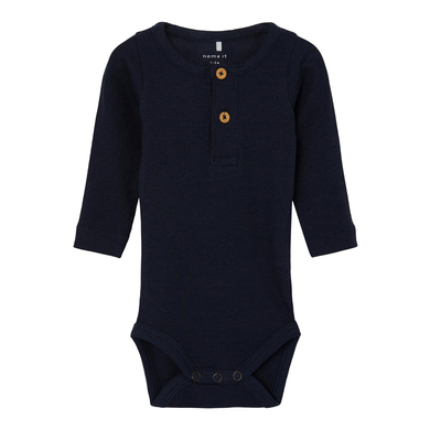 name it Body enfant manches longues Nbmkab saphir foncé