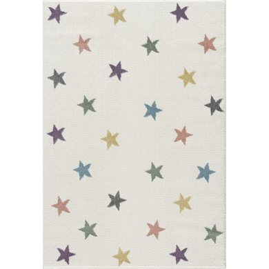 LIVONE Happy Rugs Fame barnmatta creme/multi