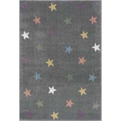 Image of LIVONE Happy Rugs Fame tappeto per bambini grigio argento/multi