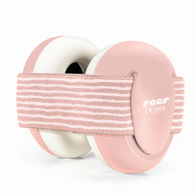 reer Casque anti bruit bébé SilentGuard rose